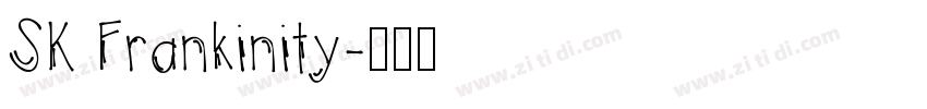 SK Frankinity字体转换